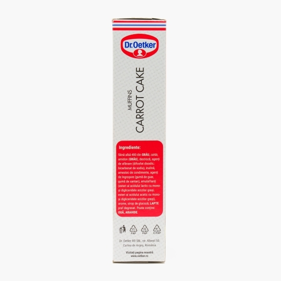 Mix pentru brioșe Carrot Cake 305g