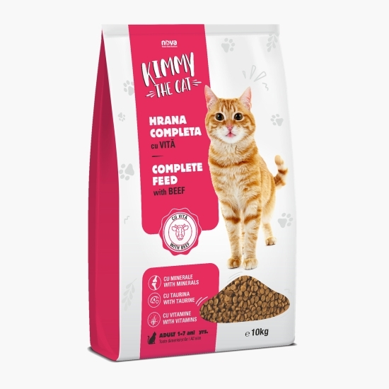 Hrană uscată pentru pisici, 10kg, Kimmy the cat