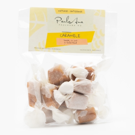 Caramele simple cu unt și smântână 100g