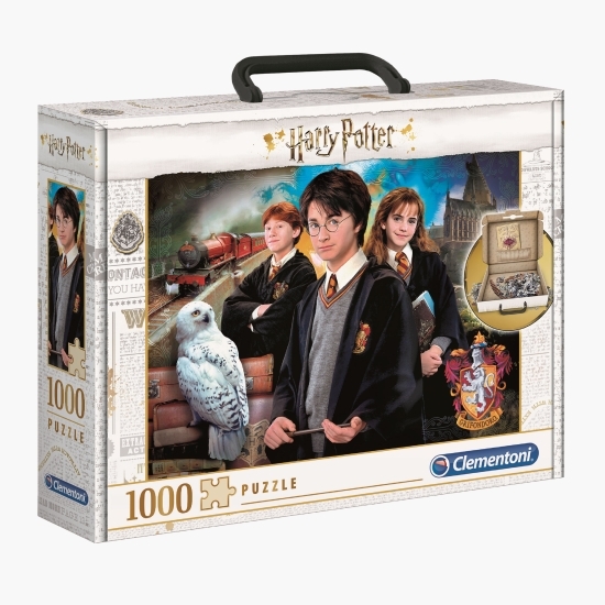 Puzzle servietă Harry Potter 1000 piese 10+ ani
