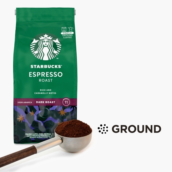 Cafea prăjită și măcinată Espresso Dark Roast 200g