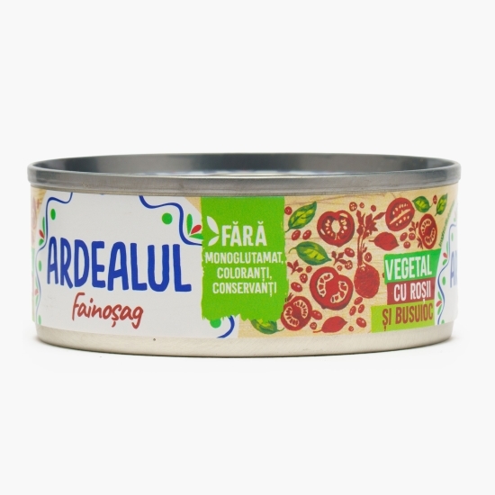 Pastă vegetală cu roșii și busuioc 100g