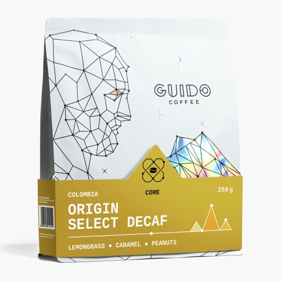 Colombia Origin Select 250g, cafea de specialitate boabe decofeinizată