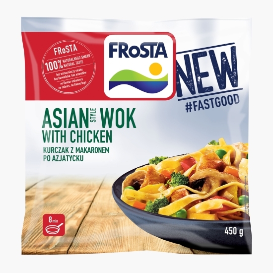 Amestec asiatic pentru wok cu pui 450g