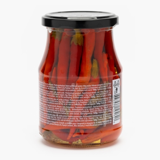 Ardei iuți în oțet 350g