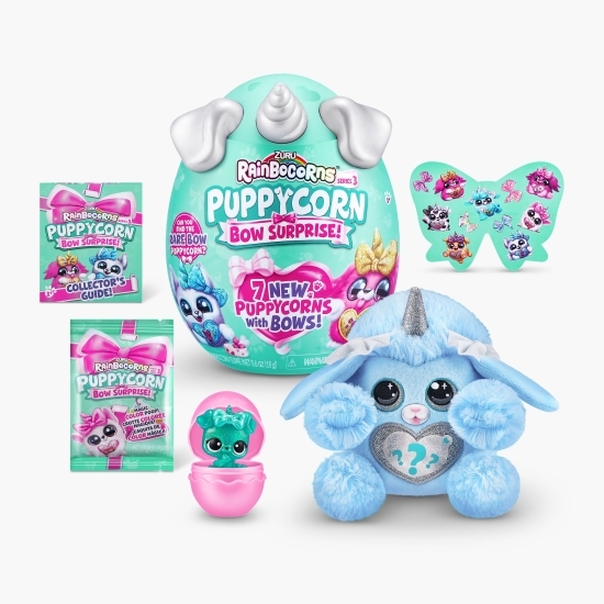 Jucărie de pluș Rainbocorns - cățeluș s3 (surpriză), +3 ani