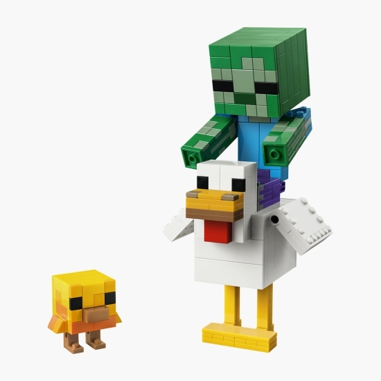 Jocheu de găini, 21582 Minecraft, 344 piese, +9 ani