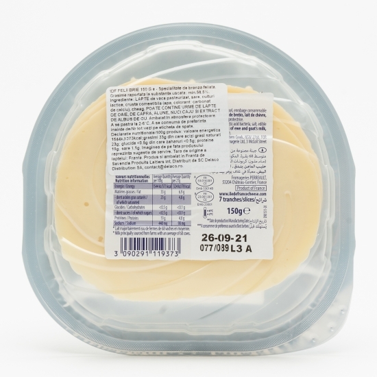 Brânză Brie felii 150g