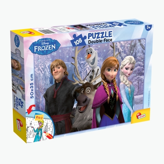 Puzzle Frozen 2 in 1 108, 3+ ani