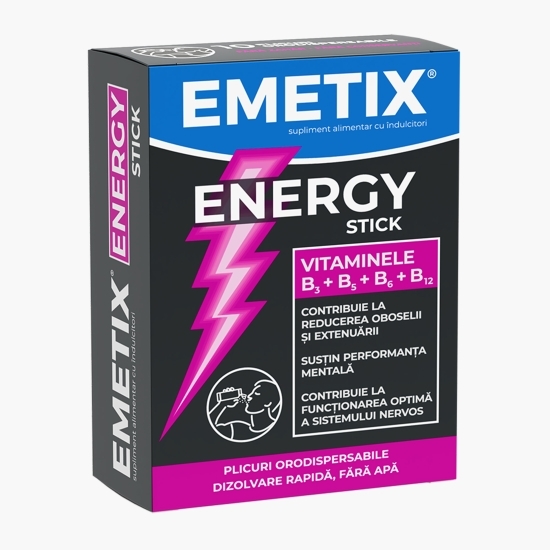 Emetix Energy Stick, 10 plicuri