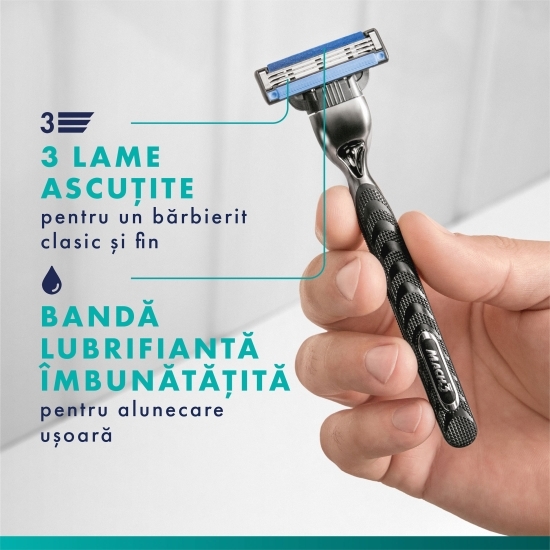 Rezerve aparat de ras Mach3, 4 buc