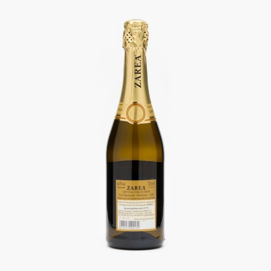 Vin spumant alb demisec Cystal 750ml + pungă