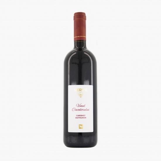 Vin roșu sec Cabernet Sauvignon, 13%, 0.75l