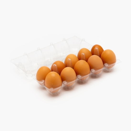 Ouă de Mihăilești de la găini crescute în aer liber, mărime L, 10 buc