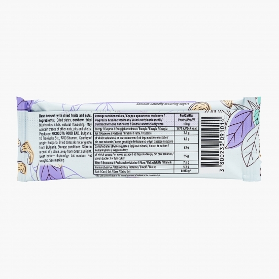 Baton cu fursec de mure 30g