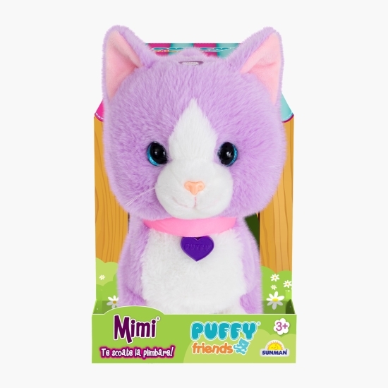 Jucărie de pluș interactivă pisicuța Mimi, 3+ ani