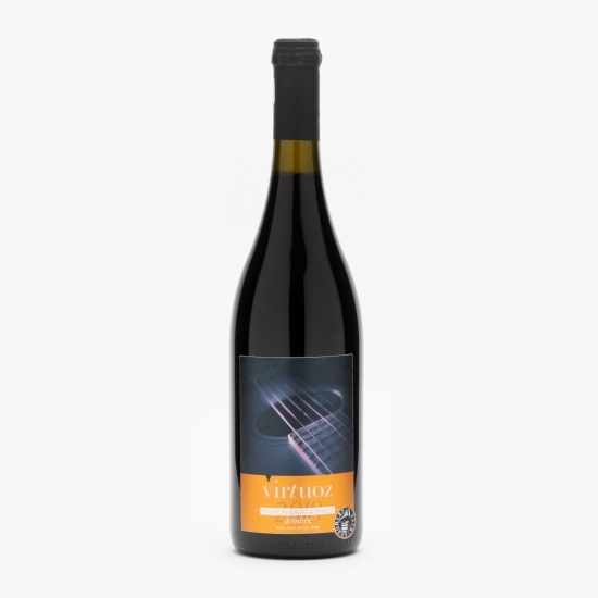 Vin roșu demisec Virtuoz Fetească Neagră&Merlot, 14.5%, 0.75l