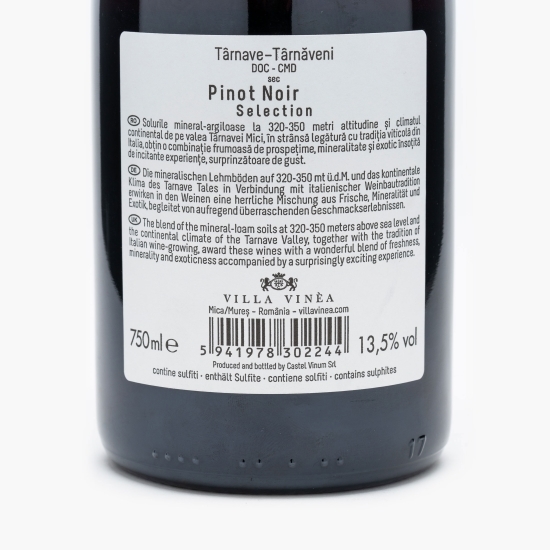 Vin roșu sec Pinot Noir, 13.5%, 750ml