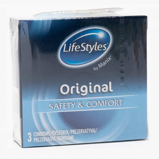 Prezervative Original Safety & Comfort 3 buc