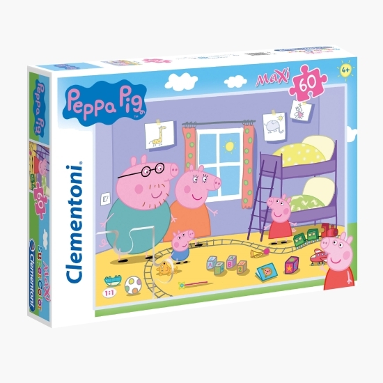 Puzzle supercolor Maxi S.C Peppa Pig 60 piese 3+ ani