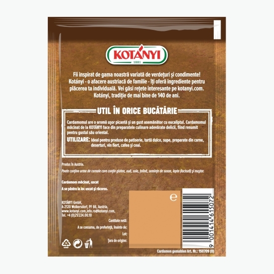 Cardamom măcinat 10g