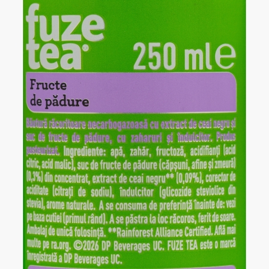 Ceai negru cu fructe de pădure, doză 250ml