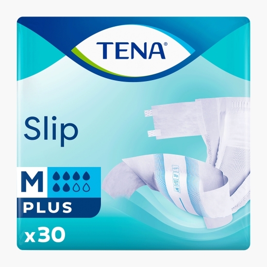 Scutece pentru incontinență adulți Slip Plus, mărime M, 30 buc