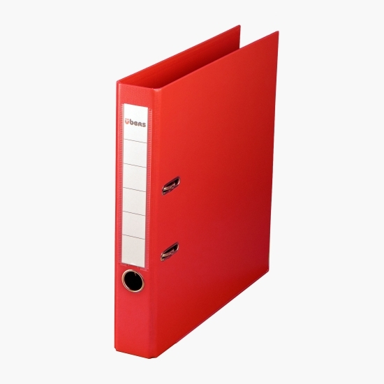 Biblioraft A4 PVC 50mm Ubers, roșu
