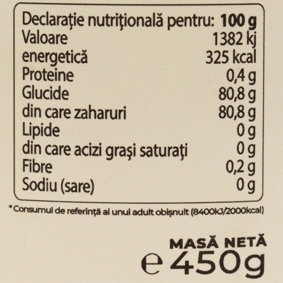 Miere de salcâm crudă eco 450g