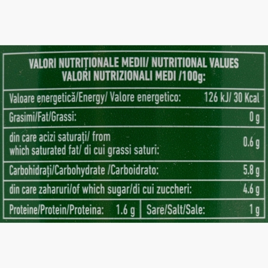 Ardei capia copți și decojiți, în oțet, 680g