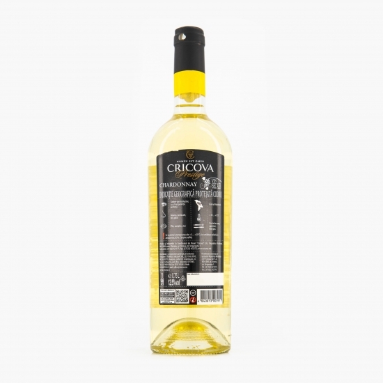 Vin alb sec Chardonnay, 13%, 0.75l