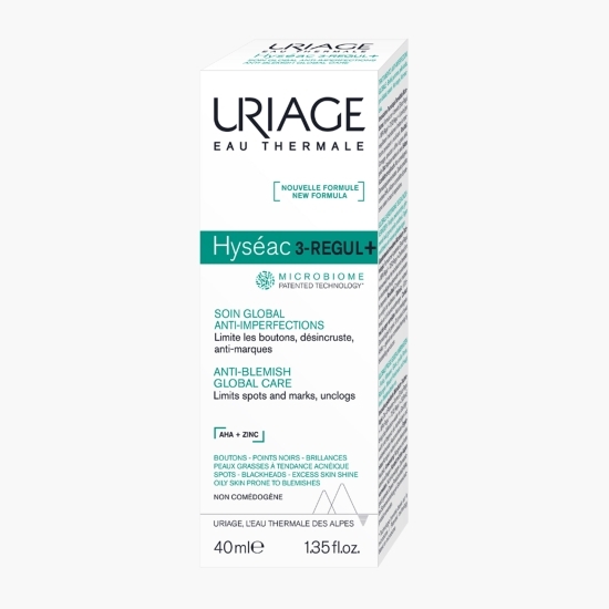 Cremă anti-acnee Hyseac 3-Regul+, 40ml