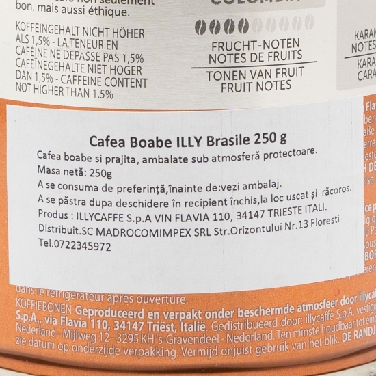 Cafea boabe Arabica Selection Brazilia 250g