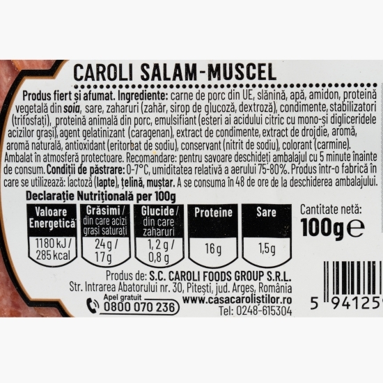 Salam Muscel 100g