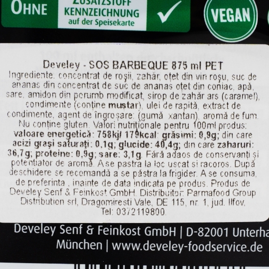 Sos barbeque 875ml