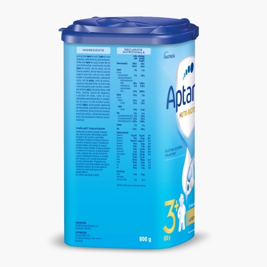 Pachet 4 x Lapte praf NUTRI-BIOTIK 3+, de la 3 ani, Nutricia, 800g