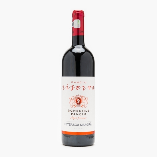 Vin roșu sec Fetească Neagră, 13.5%, 0.75l