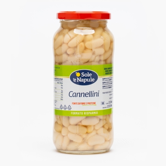 Fasole Cannellini fiartă 540g