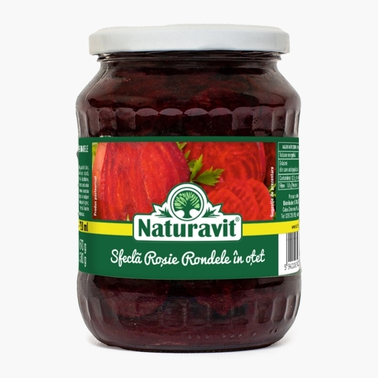 Sfeclă roșie rondele 700g