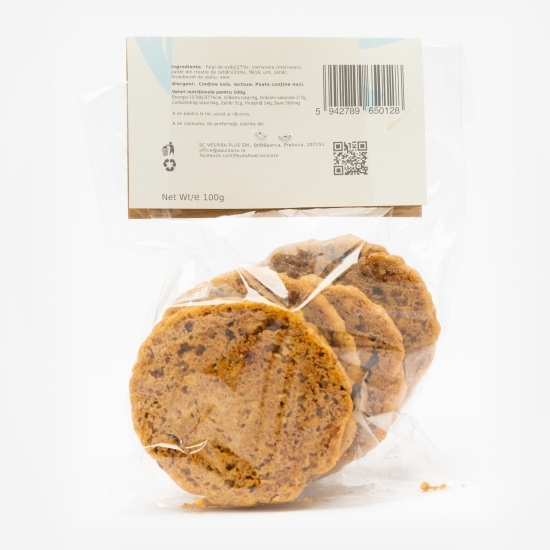 Biscuiți cu ovăz și merișor 100g