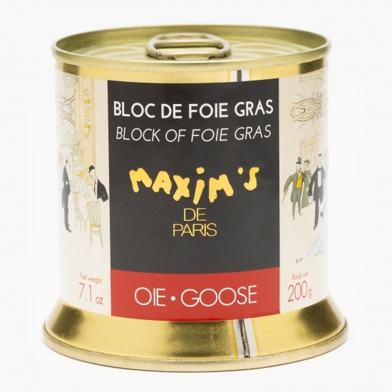 Bloc de foie gras de gâscă 200g
