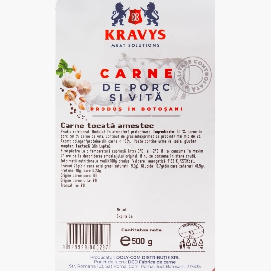 Carne tocată amestec 500g