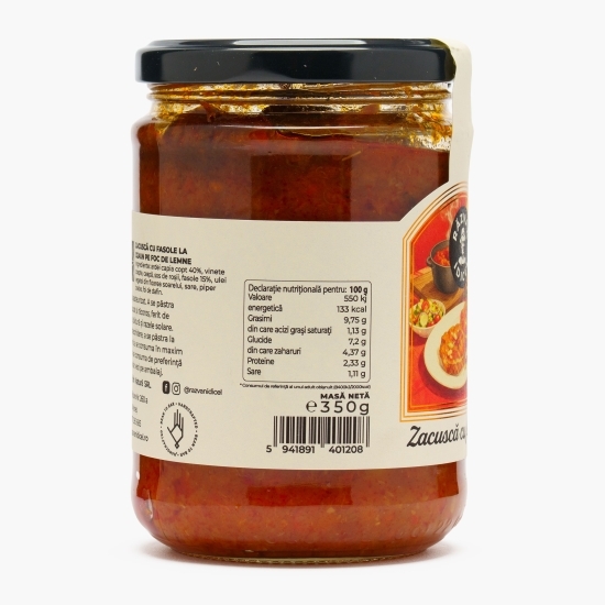 Zacuscă cu fasole 350g