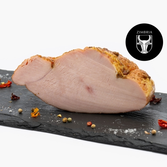 Piept de curcan cu rozmarin și boabe de piper roz 300g