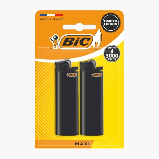 Brichetă maxi, neagră, 2 buc