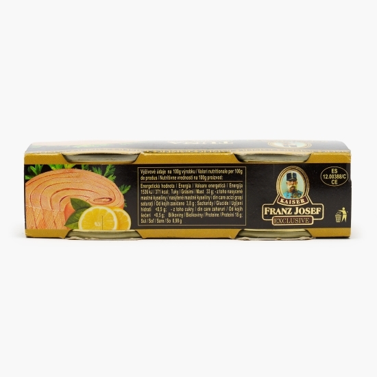 Ton steak în ulei cu lămâie 2x80g