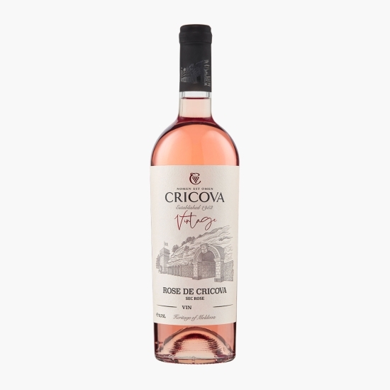 Vin rose sec Merlot, Shiraz, Cabernet Sauvignon, 14.5%, 0.75l