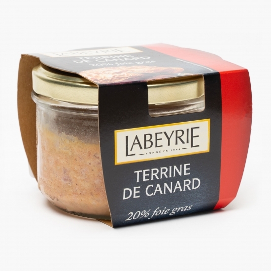 Terrine de rață 20% foie gras 170g
