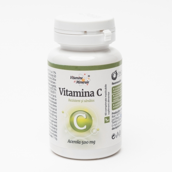 Vitamina C cu acerolă 60 comprimate