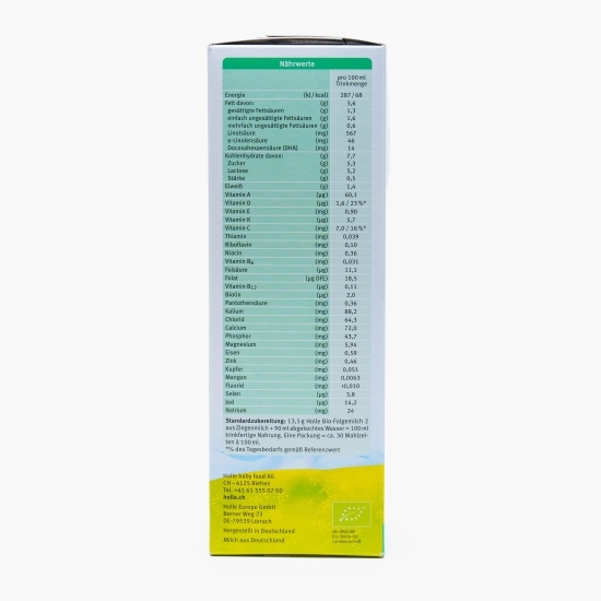 Lapte praf ECO de capră, pentru sugari, Formula 2, +6 luni, 400g